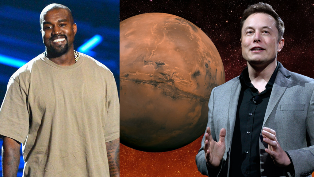 Kanye West and Elon Musk Announce Plan to Colonize Mars