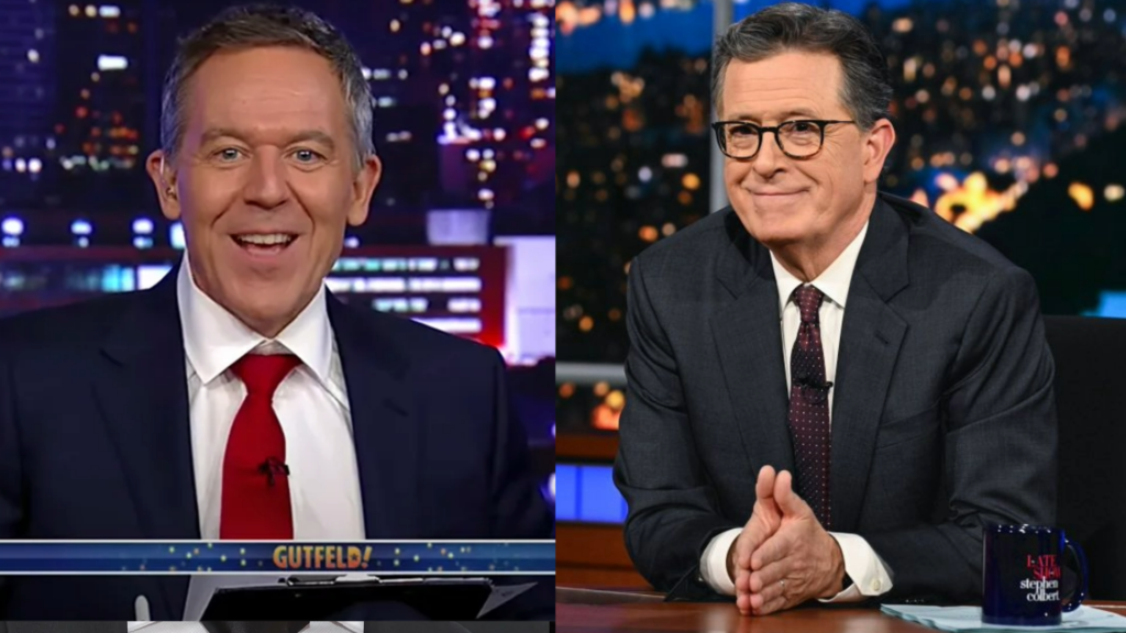 Massive Win For Fox News Star Greg Gutfeld As He Surpasses Woke Stephen Colbert For The First Time, Crushing Cable Late Night
