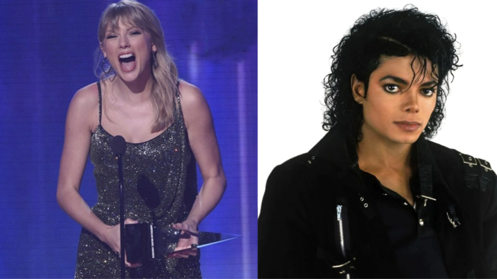 Taylor Swift Beats Michael Jackson’s Record for Most American Music Awards