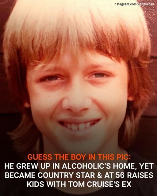 Boy in This Pic Grew up in Alcoholic’s Home, Yet Became Country Star: At 55 He Raises Kids with Hollywood Beauty