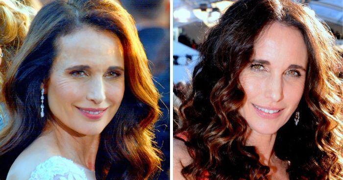 To Those Who Say Andie MacDowell’s Gray Hair Makes Her Look Old, She Has A Perfect Response
