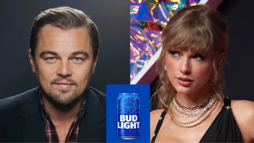 Bud Light’s Million-Dollar Offer to Leonardo DiCaprio and Taylor Swift: ‘No Woke Endorsements’