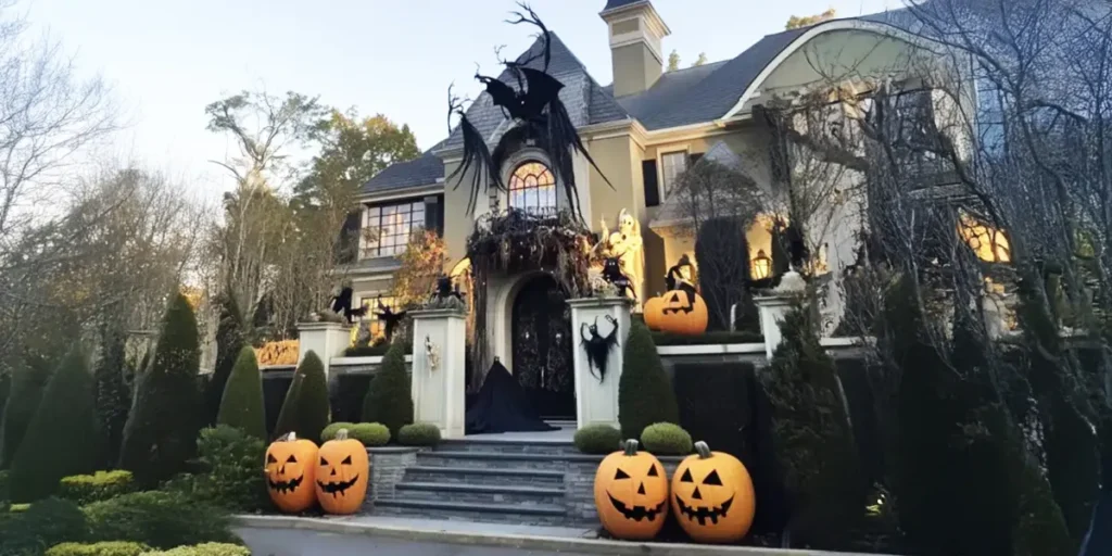 While I Was on a Business Trip, My Neighbor Took Down My Halloween Decorations and Used Them to Decorate Her Own House